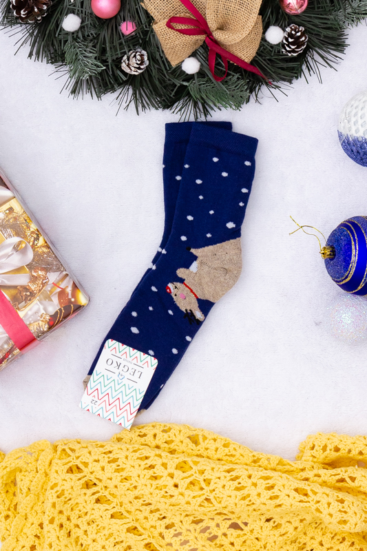 Шкарпетки дитячі "Новорічні" (зима)